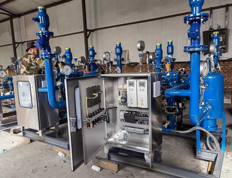 双变频不锈钢柜变流量控压机组阻断器