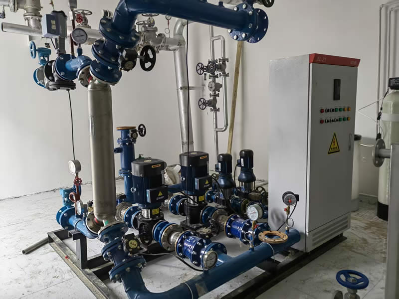 高效汽水换热机组现场图